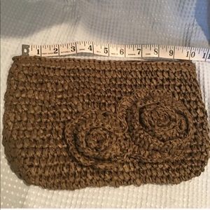 Adorable cosmetic zipper pouch- made from recyled